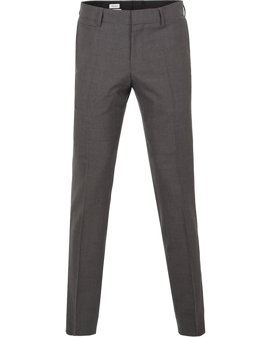 filippa k christian cool wool slacks grey melange Bare Kjøpe Det jzv5b